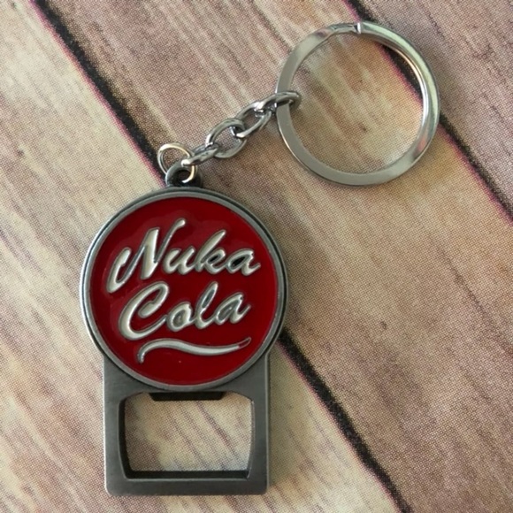 Fallout Nuka Cola Keychain Bottle Opener - Picture 3 of 6